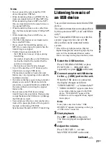 Preview for 21 page of Sony 3-287-077-14(2) Operating Instructions Manual