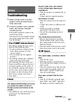 Preview for 33 page of Sony 3-287-077-14(2) Operating Instructions Manual