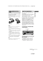 Предварительный просмотр 37 страницы Sony 3-289-204-41(1) Operating Instructions Manual