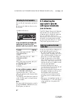 Предварительный просмотр 44 страницы Sony 3-289-204-41(1) Operating Instructions Manual