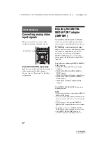 Предварительный просмотр 82 страницы Sony 3-289-204-41(1) Operating Instructions Manual