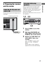 Предварительный просмотр 29 страницы Sony 3-289-450-44(1) Operating Instructions Manual