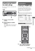 Предварительный просмотр 63 страницы Sony 3-289-450-44(1) Operating Instructions Manual