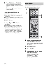 Предварительный просмотр 64 страницы Sony 3-289-450-44(1) Operating Instructions Manual