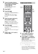 Предварительный просмотр 66 страницы Sony 3-289-450-44(1) Operating Instructions Manual