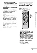 Предварительный просмотр 31 страницы Sony 3-291-730-31(1) (French) Mode D'Emploi