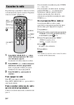 Предварительный просмотр 68 страницы Sony 3-291-730-31(1) (French) Mode D'Emploi