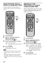 Предварительный просмотр 80 страницы Sony 3-291-730-31(1) (French) Mode D'Emploi