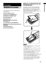 Предварительный просмотр 97 страницы Sony 3-291-730-31(1) (French) Mode D'Emploi