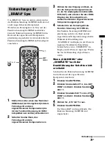 Предварительный просмотр 117 страницы Sony 3-291-730-31(1) (French) Mode D'Emploi