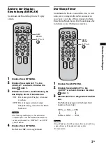 Предварительный просмотр 125 страницы Sony 3-291-730-31(1) (French) Mode D'Emploi