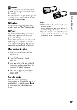 Preview for 11 page of Sony 3-293-639-11(1) Operating Instructions Manual
