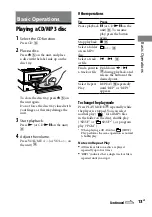 Preview for 13 page of Sony 3-293-639-11(1) Operating Instructions Manual