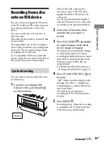 Preview for 15 page of Sony 3-293-639-11(1) Operating Instructions Manual