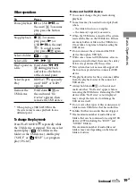 Preview for 19 page of Sony 3-293-639-11(1) Operating Instructions Manual