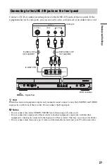 Предварительный просмотр 27 страницы Sony 3-293-880-11(1) Operating Instructions Manual