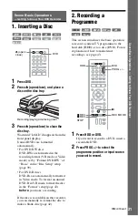 Предварительный просмотр 31 страницы Sony 3-293-880-11(1) Operating Instructions Manual