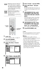 Предварительный просмотр 40 страницы Sony 3-293-880-11(1) Operating Instructions Manual