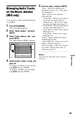 Предварительный просмотр 83 страницы Sony 3-293-880-11(1) Operating Instructions Manual