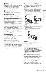 Preview for 23 page of Sony 3-295-080-12(1) Operating Instructions Manual