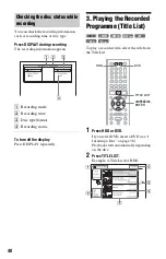 Preview for 40 page of Sony 3-295-080-12(1) Operating Instructions Manual