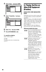 Preview for 46 page of Sony 3-295-080-12(1) Operating Instructions Manual