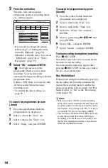 Preview for 54 page of Sony 3-295-080-12(1) Operating Instructions Manual