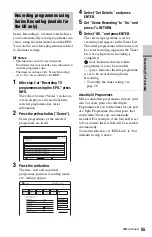 Preview for 55 page of Sony 3-295-080-12(1) Operating Instructions Manual