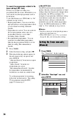 Preview for 56 page of Sony 3-295-080-12(1) Operating Instructions Manual