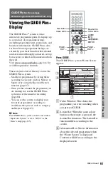 Preview for 61 page of Sony 3-295-080-12(1) Operating Instructions Manual