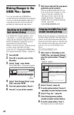 Preview for 64 page of Sony 3-295-080-12(1) Operating Instructions Manual