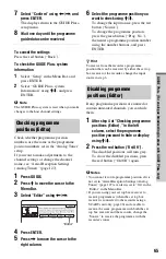 Preview for 65 page of Sony 3-295-080-12(1) Operating Instructions Manual