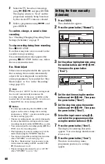 Preview for 68 page of Sony 3-295-080-12(1) Operating Instructions Manual