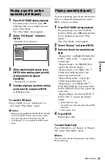 Preview for 77 page of Sony 3-295-080-12(1) Operating Instructions Manual