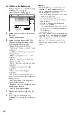 Preview for 92 page of Sony 3-295-080-12(1) Operating Instructions Manual