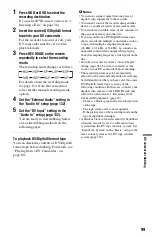 Preview for 99 page of Sony 3-295-080-12(1) Operating Instructions Manual