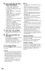 Preview for 116 page of Sony 3-295-080-12(1) Operating Instructions Manual