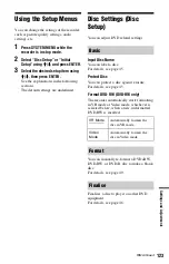 Preview for 123 page of Sony 3-295-080-12(1) Operating Instructions Manual