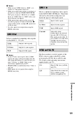 Preview for 131 page of Sony 3-295-080-12(1) Operating Instructions Manual