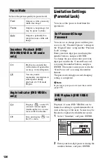 Preview for 138 page of Sony 3-295-080-12(1) Operating Instructions Manual