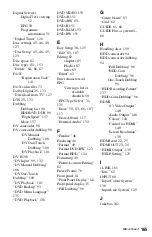 Preview for 165 page of Sony 3-295-080-12(1) Operating Instructions Manual