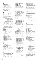 Preview for 166 page of Sony 3-295-080-12(1) Operating Instructions Manual