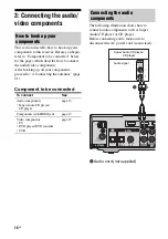 Предварительный просмотр 16 страницы Sony 3-295-946-12(1) Operating Instructions Manual