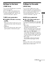 Preview for 39 page of Sony 3-295-946-12(1) Operating Instructions Manual