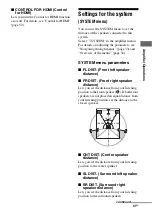 Предварительный просмотр 41 страницы Sony 3-295-946-12(1) Operating Instructions Manual