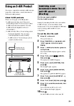 Preview for 71 page of Sony 3-298-611-11(1) Operating Instructions Manual