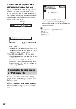 Preview for 82 page of Sony 3-298-611-11(1) Operating Instructions Manual