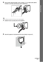 Предварительный просмотр 17 страницы Sony 3-299-549-11(1) Operating Instructions Manual