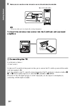 Предварительный просмотр 26 страницы Sony 3-299-549-11(1) Operating Instructions Manual