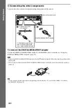 Предварительный просмотр 28 страницы Sony 3-299-549-11(1) Operating Instructions Manual